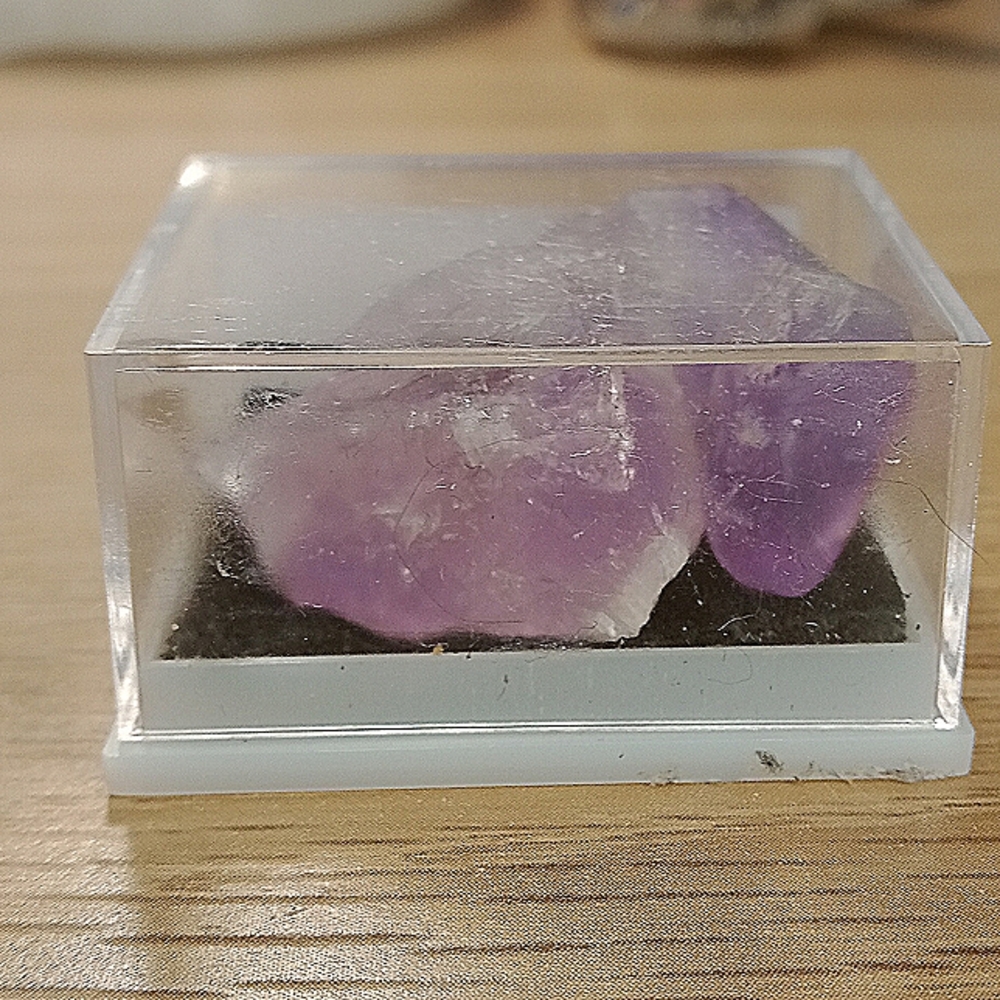 SOLD Amethyst Crystal Speciman Jar (Authentic Specimen) - Picture 4 of 7